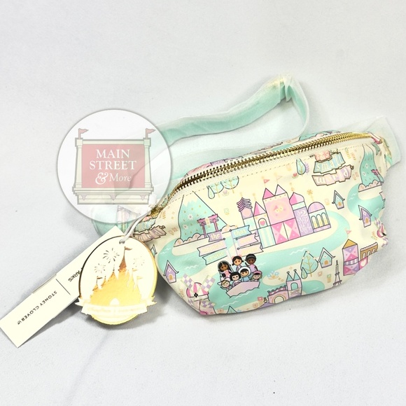Stoney Clover Lane Handbags - Disney Parks 2025 Stoney Clover Lane It’s A Small World Fanny Pack - NEW